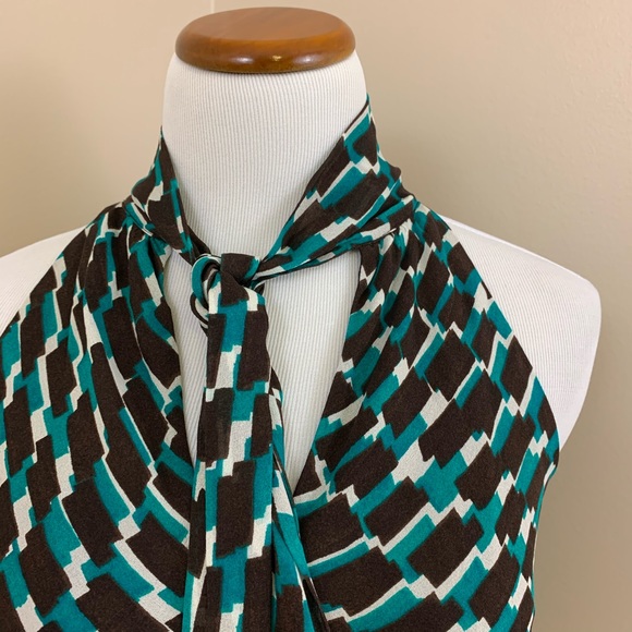 Banana Republic chiffon tie neck tank XS - Picture 6 of 8